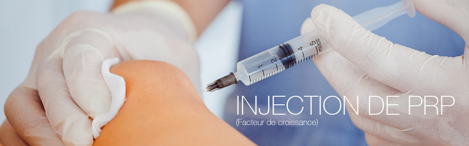 Injections PRP